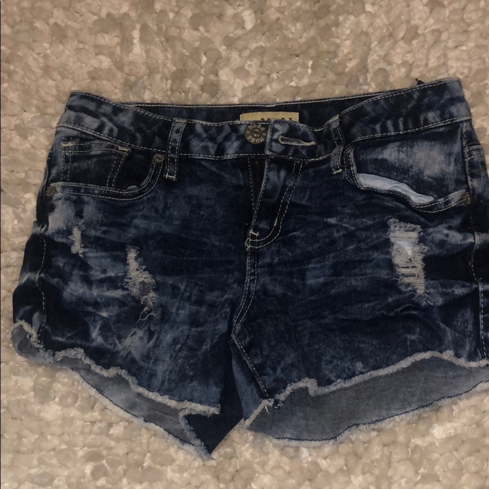 Jean shorts